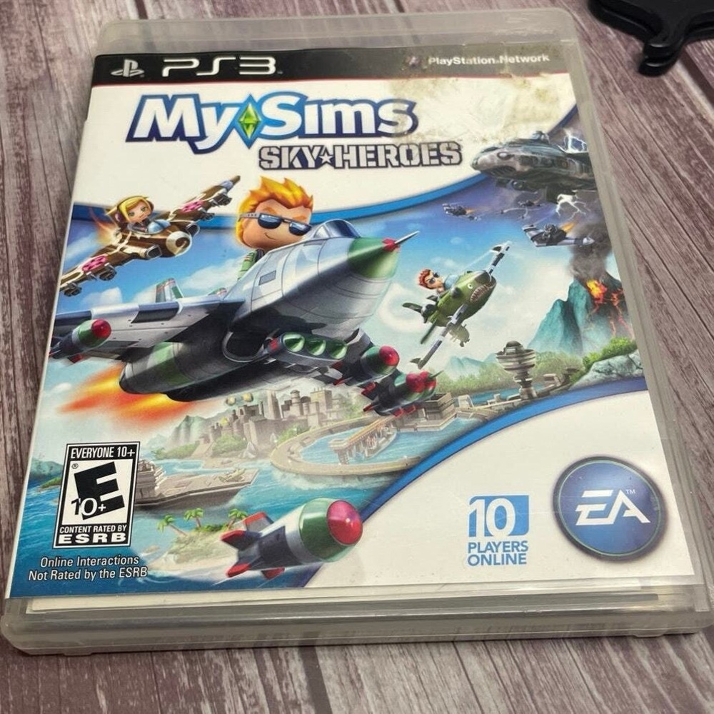 MySims SkyHeroes‎ Sony PlayStation 3 PS3 EA Flight Combat Action Game 2010 E10+